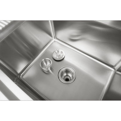 Keukenspoelbak – Gootsteen – Wasbak – Keukenbak – Spoelbakken – RVS Roestvrij Staal – 120 cm Breed – Corrosiebestendig