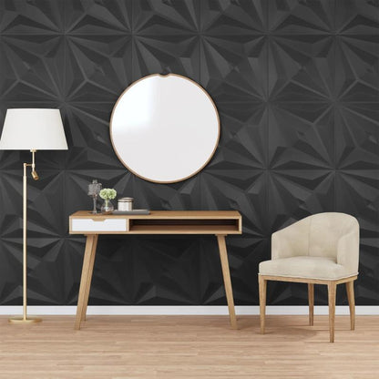 48 st Wandpanelen ster 12 square meter 50x50cm XPS wit