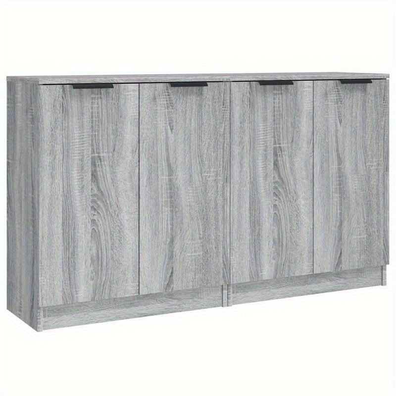 Dressoir – Sideboard – Opbergkast – Ladekast – Kast – Grijs – MDF & Hout – Compact 60x30x70 cm
