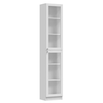 Vitrinekast – Vitrine – Glazen Kast – Displaykast – Opbergkast – 40 cm Breed – 16mm Gelamineerd Spaanplaat – 2 Glazen Deuren