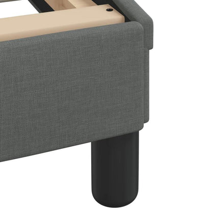 Bedframe – Tweepersoonsbed – Opbergbed – Slaapkamermeubel – Stijlvol Bed – Donkergrijs – 160x200 cm – Met Opbergruimte – Stevig Metalen Frame