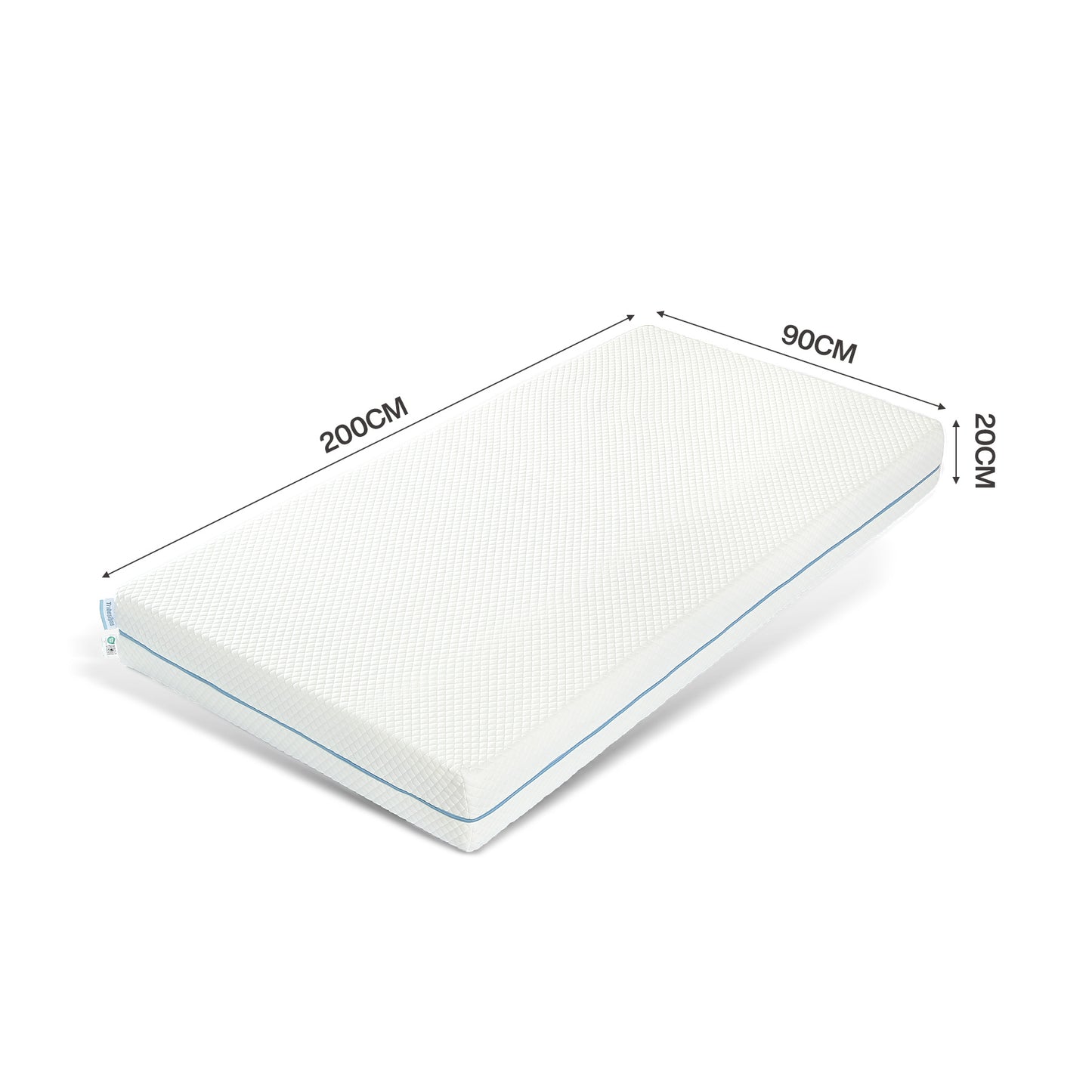 Matras – Bedmatras – Slaapmatras – Foam Matras – Comfortmatras – 90x200 cm / 140x200 cm – 7-Zones Orthopedisch – Afneembare Wasbare Cover