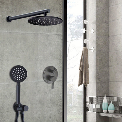 Thermostatic shower mixer Shower set Shower system Rain shower head Handheld shower head Concealed installation, Bathroom Upgrade, Minimalist Style, Wallmounted Shower, Shower Mixer Valve, Homeowners, Contractors