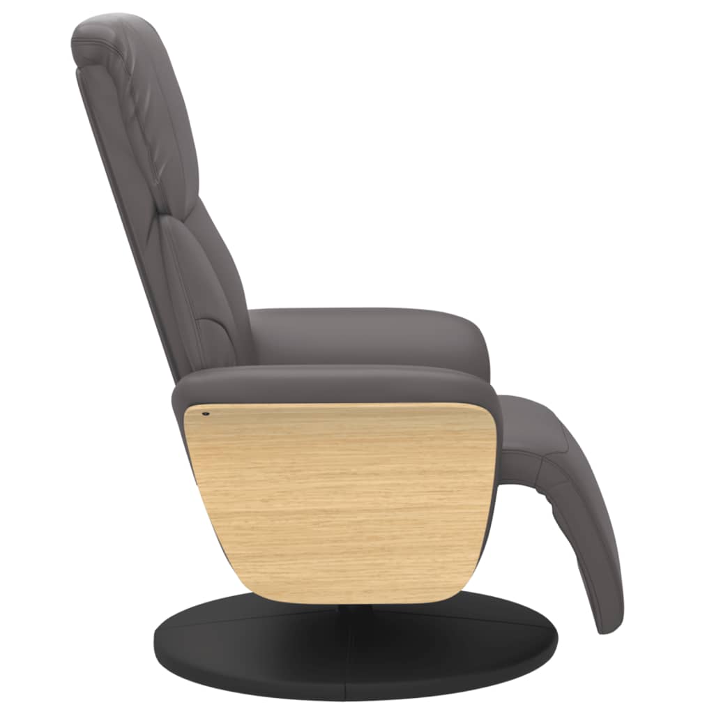 Relaxfauteuil – Relaxstoel – Verstelbare Fauteuil – Draaifauteuil – Loungefauteuil – Kunstleer Bekleding – 360° Draaibaar