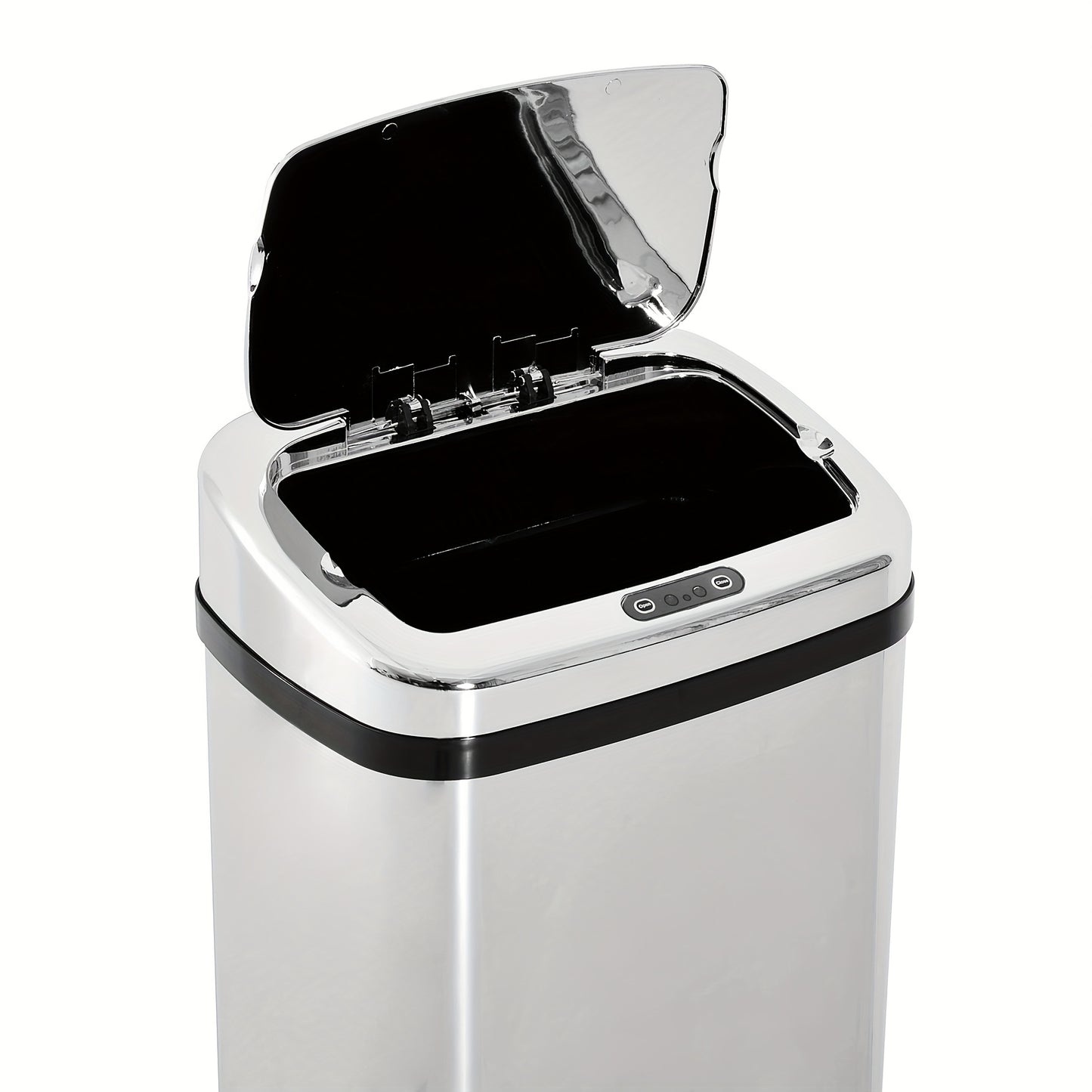 Prullenbak – Afvalbak – Vuilnisbak – Afvalemmer – Pedaalemmer – Roestvrij Staal – 50 Liter – Cilindrisch – Geen Elektriciteit