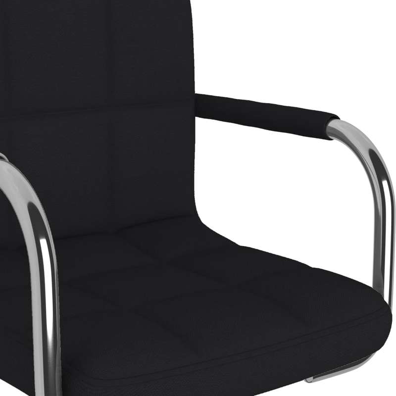 Modern Black Fabric Bar Stool with Backrest - Adjustable Height, Sturdy Hardwood Frame & Easy-Clean Fabric Seat, Counter/Bar Height - Assembly Required for Kitchen, Home Bar, Cafe, Restaurant - Contemporary Modern Design