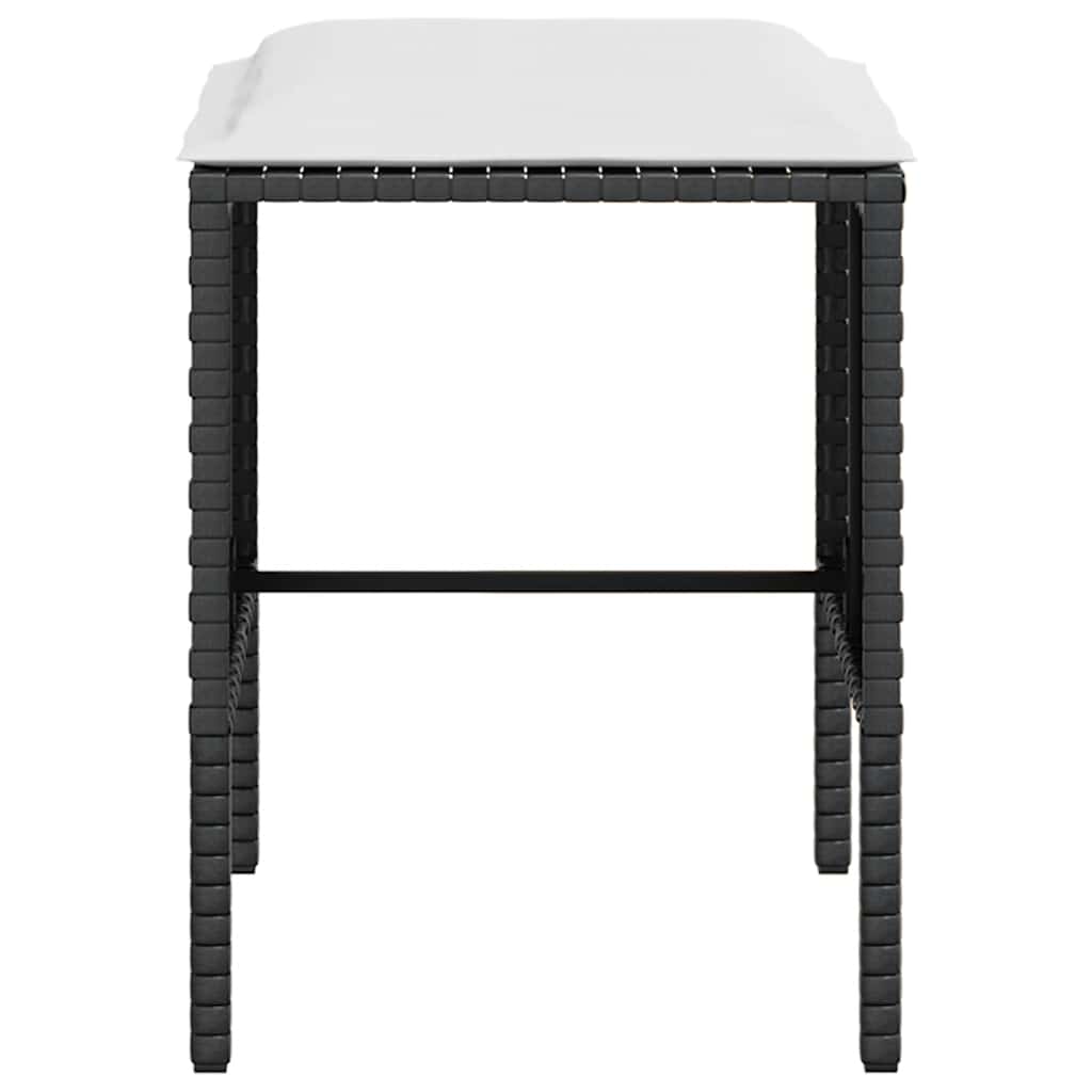 Loungebank – Loungeset – Tuinbank – Loungesofa – Loungebank met Kussens – Weerbestendig PE Rotan – Gepoedercoat Stalen Frame