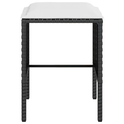 Loungebank – Loungeset – Tuinbank – Loungesofa – Loungebank met Kussens – Weerbestendig PE Rotan – Gepoedercoat Stalen Frame