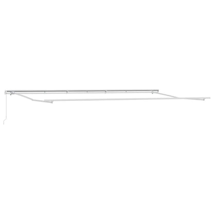 Zonnescherm – Zonwering – Parasol – Uitschuifbaar – Buitendoek – Handmatig Oprolbaar – UV-Bestendig – Waterafstotend – 300x300 cm – Geel-Witte Strepen