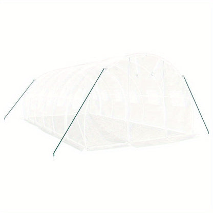 Tuinkas – Kweekkas – Groentekas – Plantenkas – Kas Voor Moestuin – Wit – 18 m² – Weerbestendig Stalen Frame