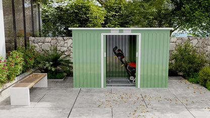 Tuinhuisje – Tuinschuur – Gereedschapsschuur – Berging – Buitenberging – Gegalvaniseerd Staal – Ruime Schuifdeuren 280x130x172 cm