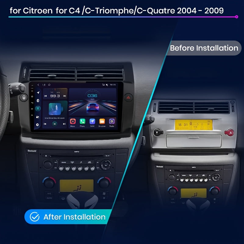 Smart Multimedia Systeem – Auto Radio – 2 Din Speler – GPS Navigatie – Car Player – WiFi Variant – 9 Inch IPS HD Scherm – Draadloze Android Auto