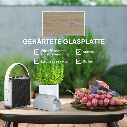 Poly Rattan Loungeset – Tuinmeubelset – Loungehoek – Buitenmeubel – Terrasmeubilair – Weerbestendig & UV-bestendig – Compleet 4-persoons Donkergrijs met Gele Accenten