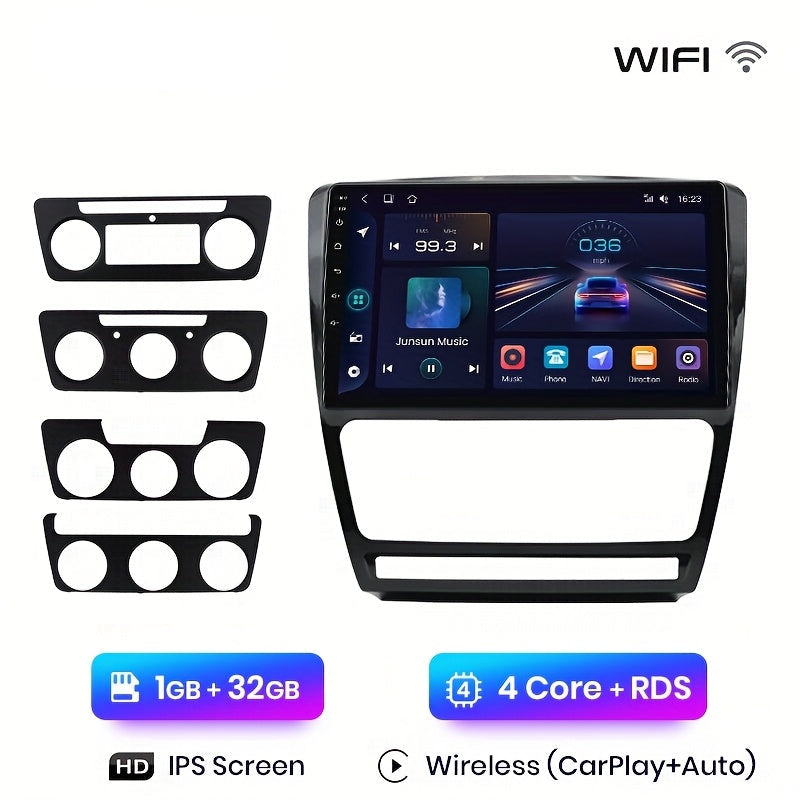 Multimedia Speler – Autoradio – Navigatiesysteem – Touchscreen Display – Smart Radio – Wifi 10 Inch – Android Auto – 1GB RAM 32GB Opslag