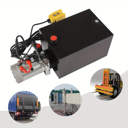 Hydraulische Pomp – Handpomp – Hydrauliek Pomp – Hydraulisch Aggregaat – Draagbare Pomp – 20 Liter Capaciteit – Stalen Behuizing – Zonder Elektriciteit