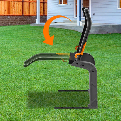 Robot Lawn Mower Garage, Folding Lawn Mower Garage, Garage for Robot Lawn Mowers, 72 x 56 x 36 cm, Easy Assembly, with Metal Feet, UV Protection