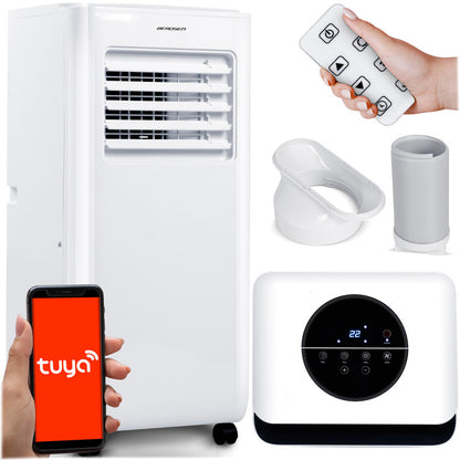 Mobiele Airconditioner – Verplaatsbare Airco – Mobiele Koeler – Draagbare Coolbox – Airco Unit – 10000 BTU Koelcapaciteit – 5-in-1 Functie met App-Bediening