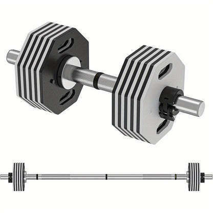 Verstelbare Dumbbell – Halter – Gewichtsstang – Dumbbellset – Halterset – 26 kg – Staal Met Beschermende Coating