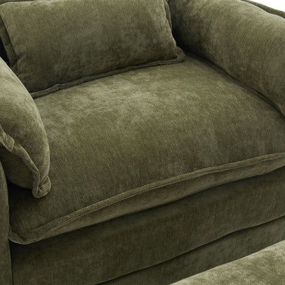 Relaxstoel – Fauteuil – Loungestoel – Vloerstoel – Zitzak – Extra Groot Formaat – Premium Velvet Bekleding