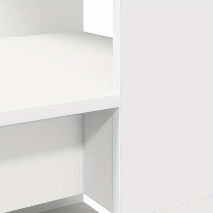 Bureau – Bureautafel – Computertafel – Schrijftafel – Werktafel – Wit – Massief Hout – Compact 113x54x120 cm – Met Laden en Opbergruimte