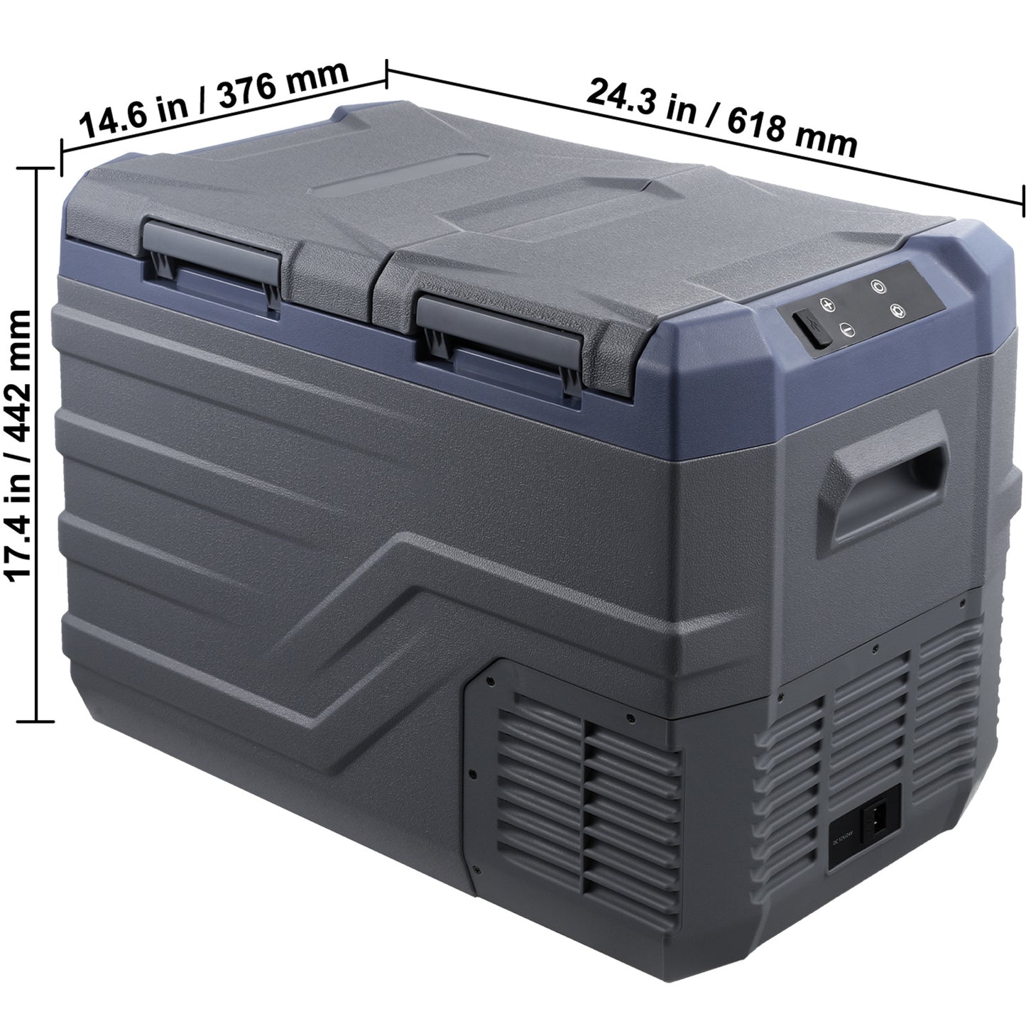 Draagbare Koelkast – Mobiele Koelbox – Mini Vriezer – Camping Koelkast – 32 Liter – Bluetooth Bediening – Stil Geluidsniveau
