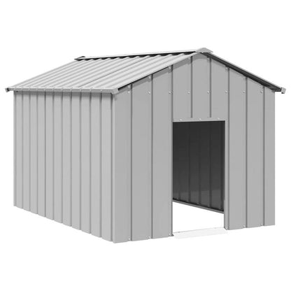 Hondenhok Extra Groot – Hondenkennel Buiten – Hondenkooi XXL – Hondenren Large – Hondenkennel Met Dak – Gegalvaniseerd Staal – Weerbestendig & Ruim (113x153x101 cm)