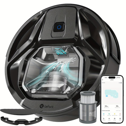 Robotstofzuiger – Robotvacuum – Slimme Stofzuiger – Automatische Stofzuiger – Dweilrobot – Vegen en Dweilen – 5000mAh Batterij – 800ml Stofbak