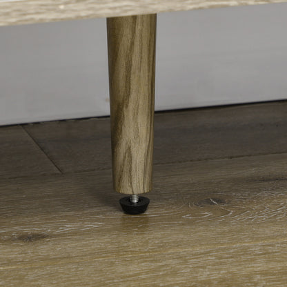 Dressoir – Opbergkast – Buffetkast – Ladekast – Kast – Laagstaand – Melaminehout – 120x35x77,4 cm – Chevron Deuren – Verstelbare Planken