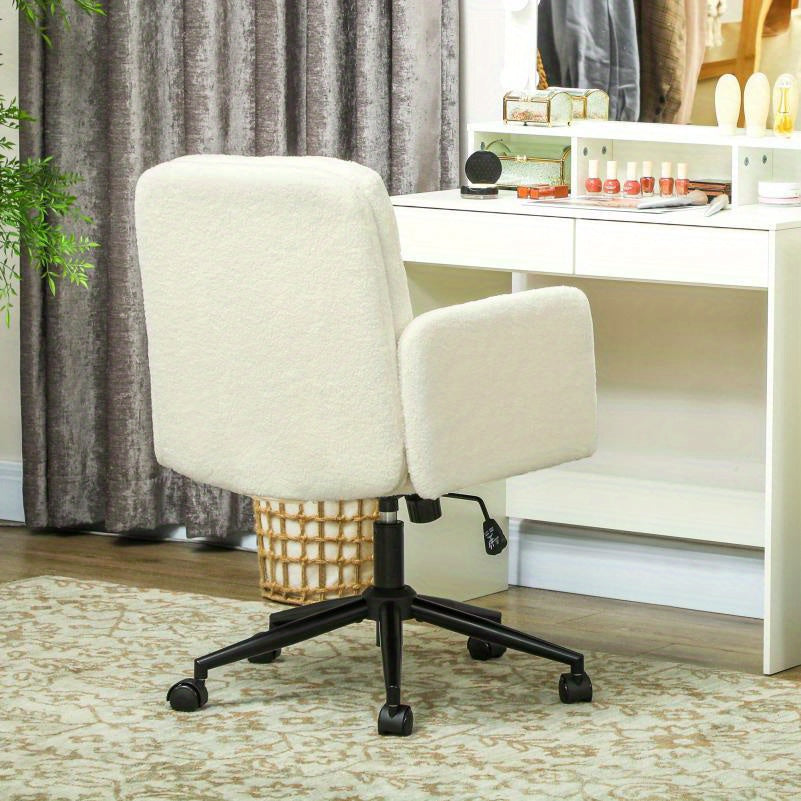 Ergonomische Bureaustoel – Kantoorstoel – Werkstoel – Draaistoel – Bureaustoel Thuis – Verstelbare Zithoogte – Luxe Velvet Bekleding