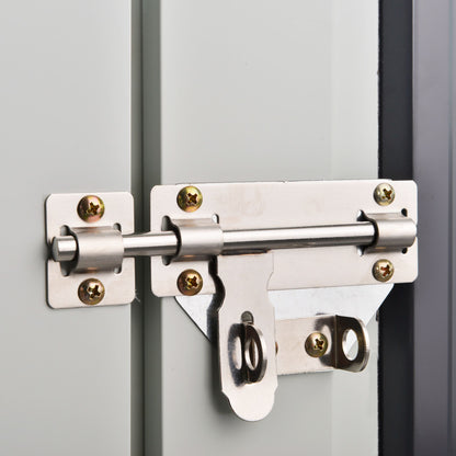 Tuinhuisje – Tuinschuur – Berging – Gereedschapsschuur – Afvalbakkenberging – 1,26 m² Opbergruimte – Gepoedercoat Stalen Frame