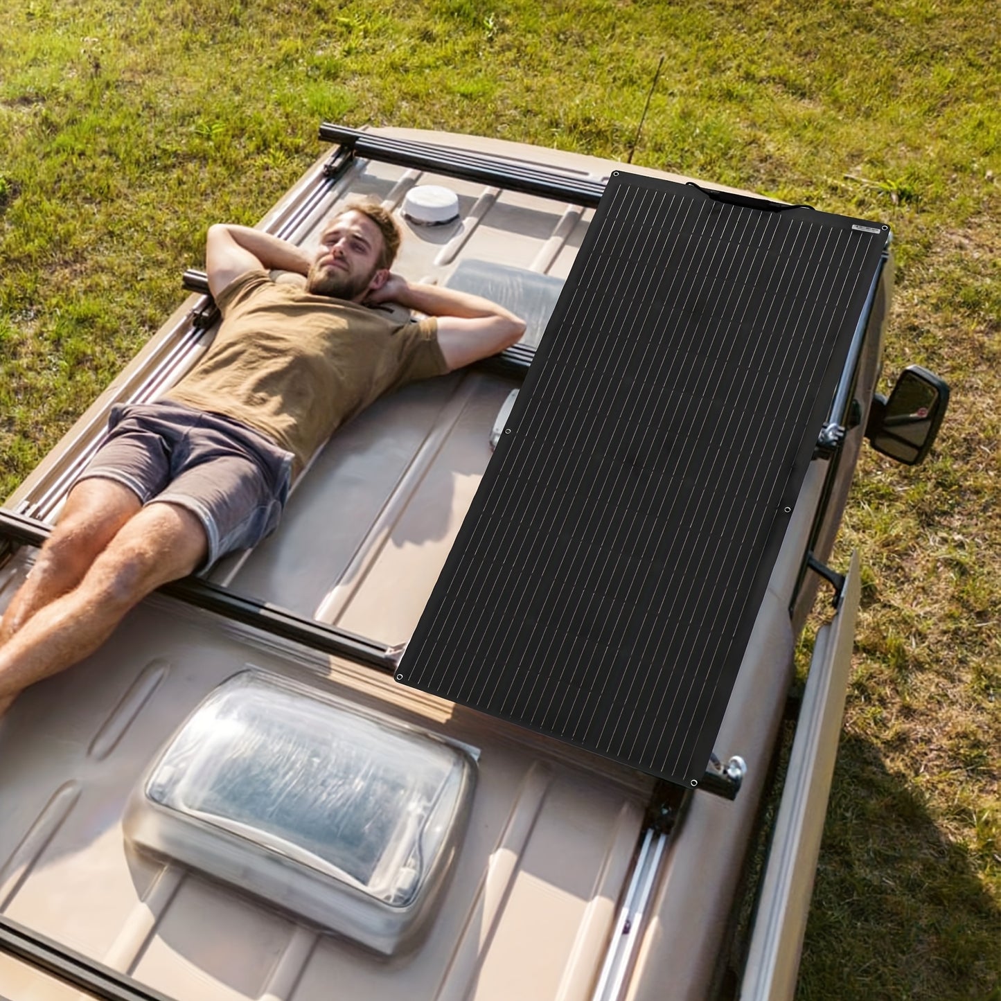 Zonnepaneelset – Zonnepanelen – Solar Panelen – Zonne-energie – 12V Batterijen – 240W Vermogen – Monokristallijn Silicium