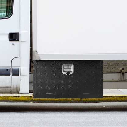 Opbergbox Onder Voertuig – Gereedschapskist – Truckbox – Trailerbox – Camperbox – Aluminium Opbergkist – Waterdicht – Veilig Slot – 91x43x46 cm