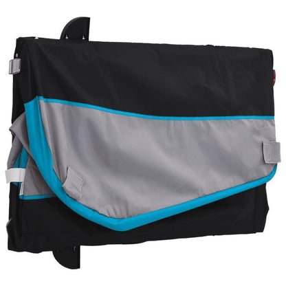 Fietskar – Fietstrolley – Fietsaanhanger – Transportkar – Kinderfietskar – Robuust metalen frame – Max. draaggewicht 45 kg