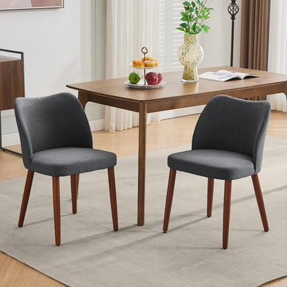Eetkamerstoel – Stoel – Kuipstoel – Draaistoel – Keukenstoel – Mid Century Design – Ergonomische Stevige Rugleuning – Set Van 2 Groen