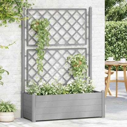 Plantenbak – Klimbak – Tuinbak – Bloemenbak – Ruimtebesparend Design – Weerbestendig Polypropyleen