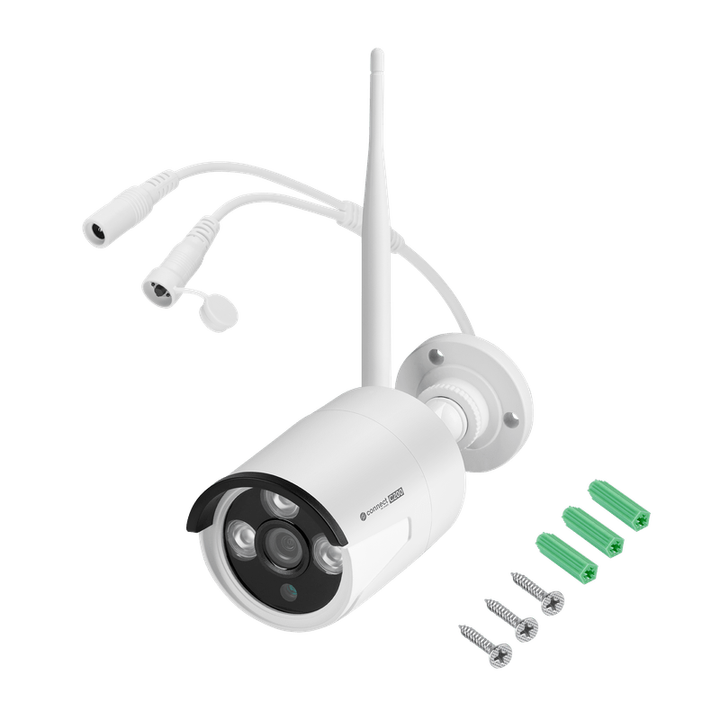 Beveiligingscamera Set – Camerabewaking – Bewakingscamera – Wifi Beveiligingscamera – IP Camera – 4 Full HD Camera's – Infrarood Nachtzicht 30 Meter