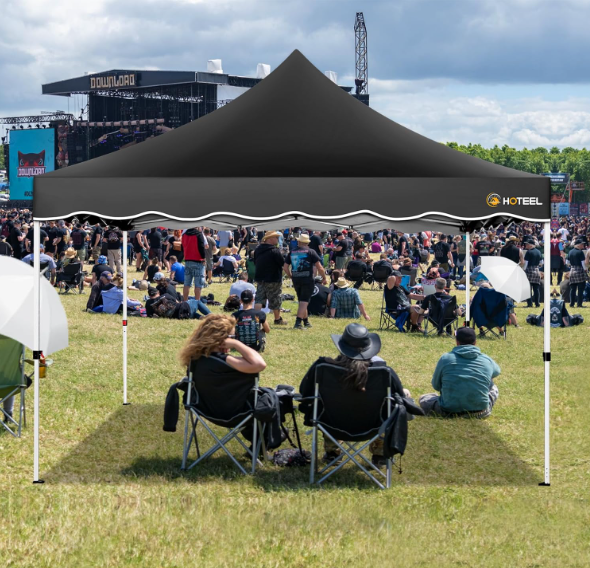 Partytent – Paviljoen – Tuintent – Feesttent – Easy-up – 3x3 meter – Waterdicht – Versterkt Frame