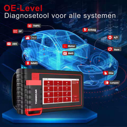 Thinktool Mini - OBD2 Scanner - Diagnosecomputer - Uitleesapparatuur Auto - Storing Verwijderen - Volledige systeemdiagnose - Diagnose Auto - Autodiagnosetool - ECU-codering/actieve test CANFD