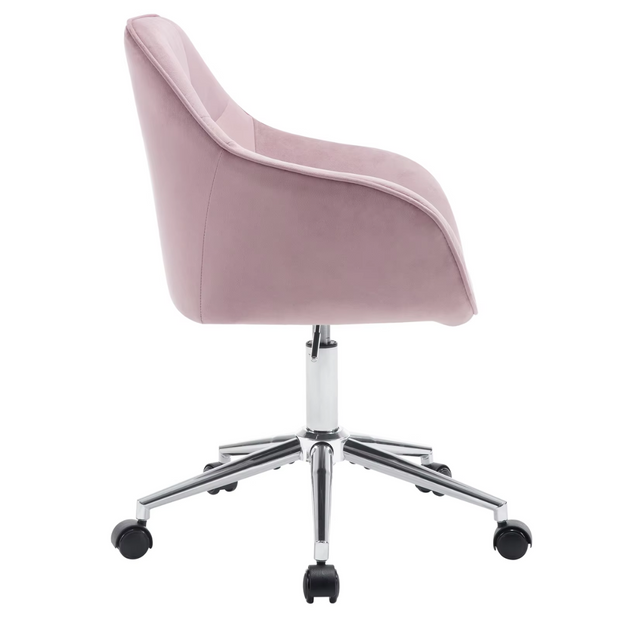 Bureau stoel - roze - bureaustoelen voor volwassenen - bureaustoelen - stoel - ergonomische bureaustoel