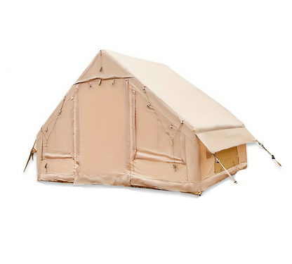 Opblaastent – Opblaasbare Tent – Familietent – Glamping Tent – XXL Koepeltent – Ruim Voor 8 Personen – Inclusief Stove Jacks