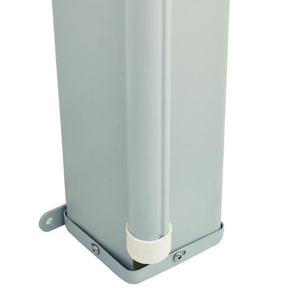 Uitbreidbare Zijluifel – Kampeerluifel – Caravanluifel – Luifel – Outdoor Zonnescherm – Crème Kleur – 200x600 cm – Weerbestendig Kunststof