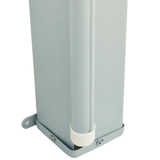 Uitbreidbare Zijluifel – Kampeerluifel – Caravanluifel – Luifel – Outdoor Zonnescherm – Crème Kleur – 200x600 cm – Weerbestendig Kunststof