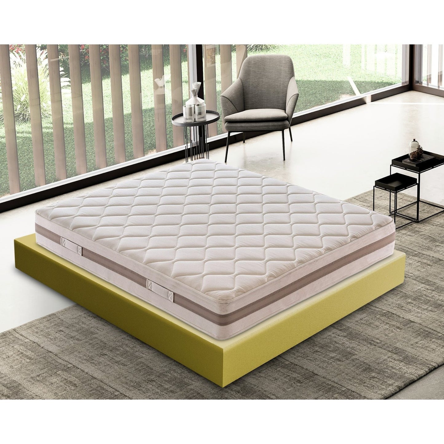 Schuimmatras – Koudschuimmatras – Orthopedisch Matras – HR Matras – Slaapmatras – 90x190 cm – Stevige Ondersteuning – 19 cm Dik