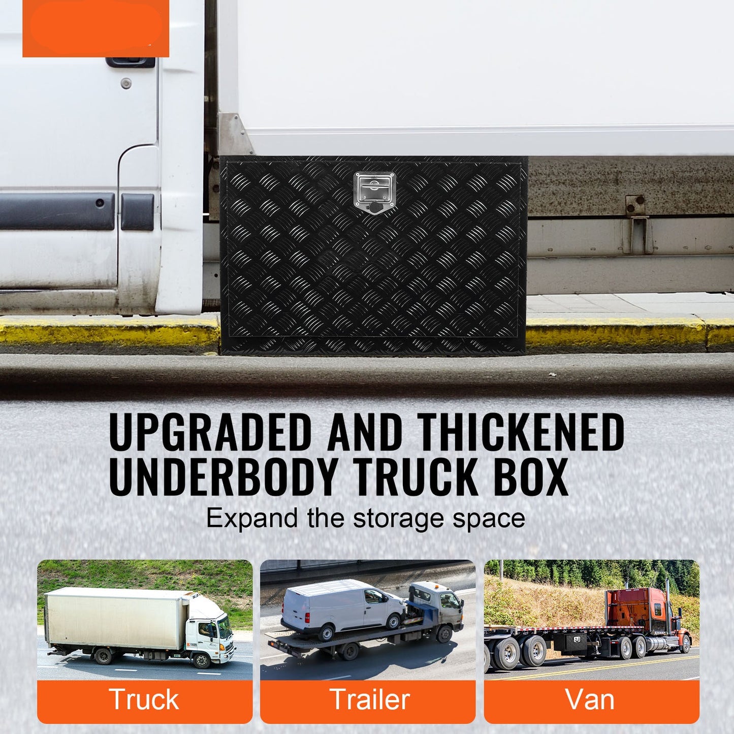 Gereedschapskist – Gereedschapskoffer – Opbergkist – Toolbox – Opbergbak – Aluminium – Waterdicht – 1219x610x610 mm