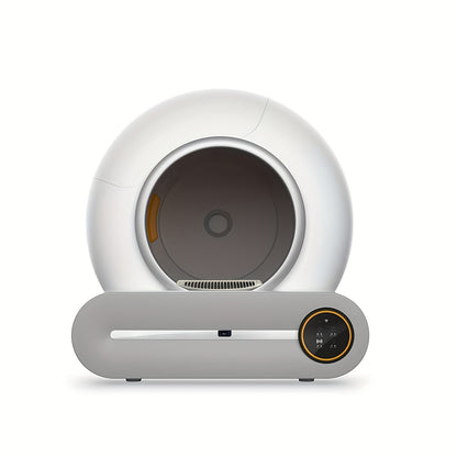 Automatische Zelfreinigende Kattenbak – Slimme Kattenbak – Zelfreinigende Kattenbak – Kattenbak Met App – Automatische Kattenbak – Groot 68L + 9L Afvalcontainer – Geurverwijdering & 2.4G WiFi App-bediening