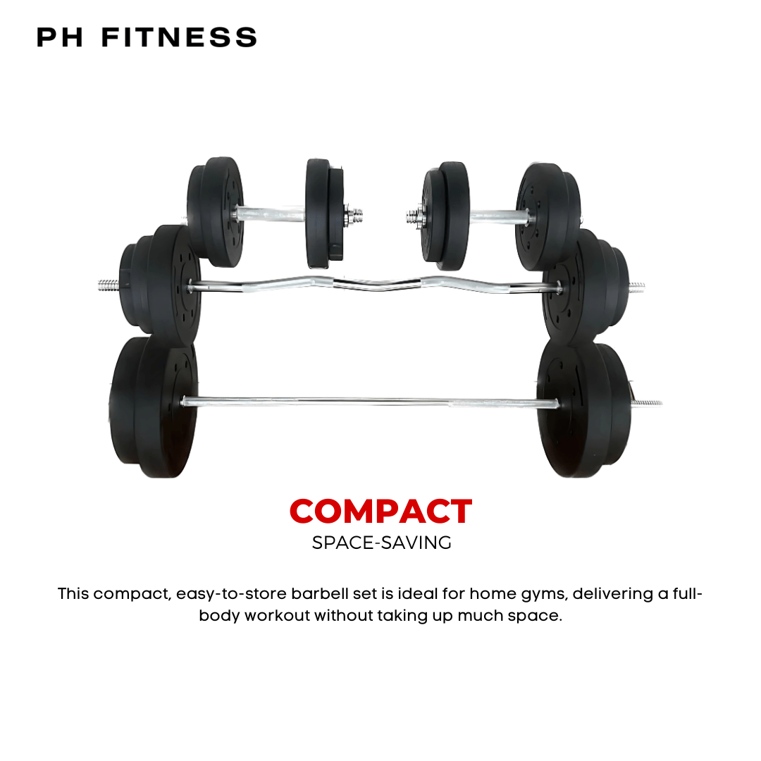 Weight Set 100KG – Adjustable Weights for Strength Training and Full-Body Workouts