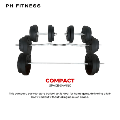 Weight Set 100KG – Adjustable Weights for Strength Training and Full-Body Workouts