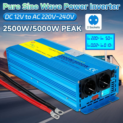 Omvormer – Stroomomzetter – Spanning Converter – Inverter – 2500W Continu Vermogen – 12V En 24V Input