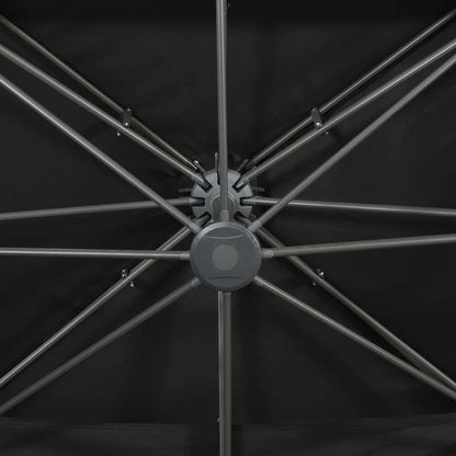 Dubbele Dak Parasol – Grote Parasol – Tuinparasol – Draaibare Parasol – Kantelbare Parasol – Aluminium Frame – 400x300 cm