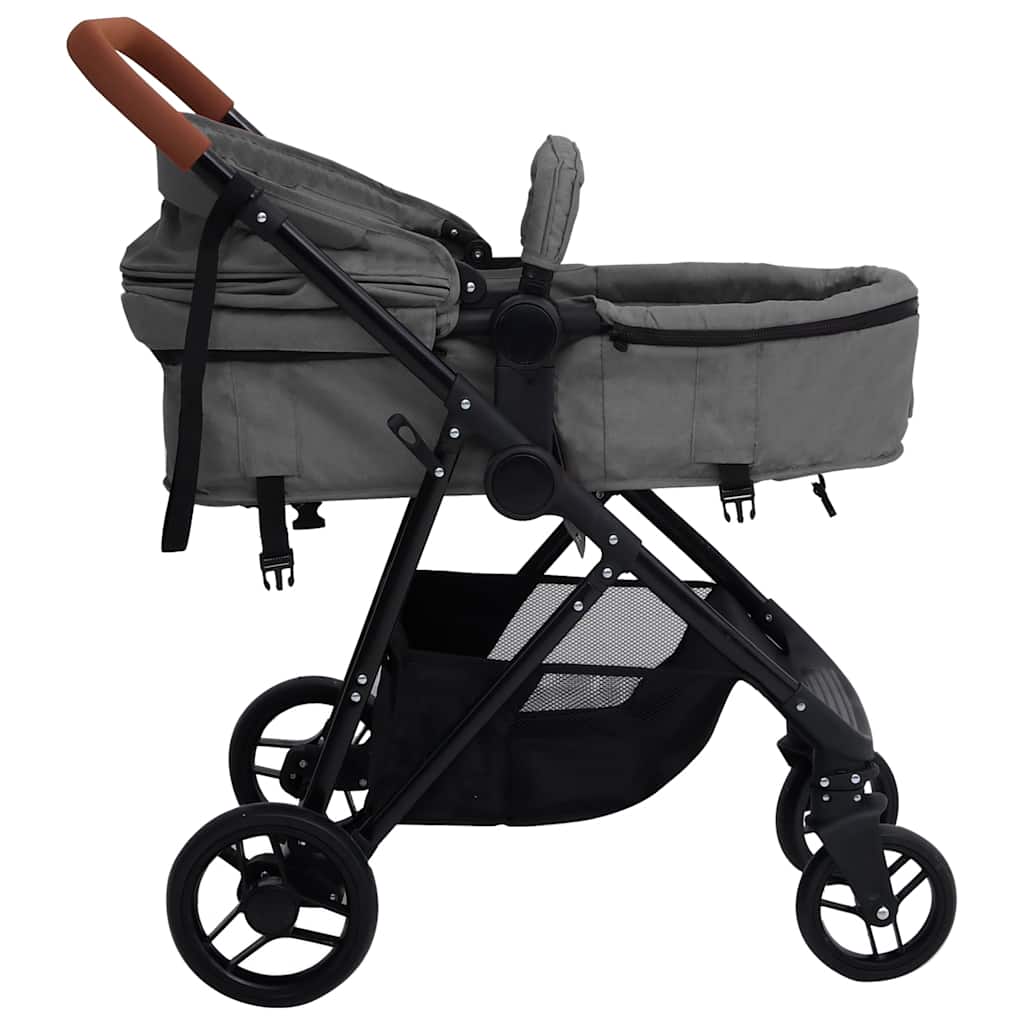 Buggy – Wandelwagen – Kinderwagen – Plooibuggy – Reisbuggy – 3-in-1 Multifunctioneel – Stabiel Stalen Frame – Verstelbare Zitpositie – Inklapbaar Compact